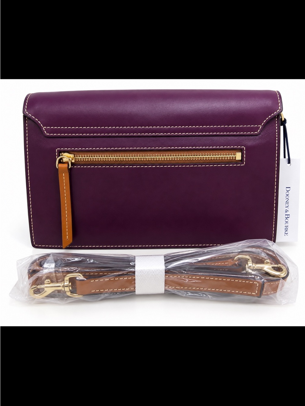 Dooney & Bourke Wexford East/West Leather Crossbody Bag NWT - Picture 9 of 10